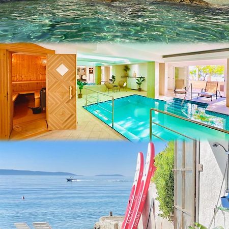 Luxury Seaside Villa With A Classic Mediterranean Olive Garden, A Fully Equipped Professional Kitchen, Pool, Sauna, Padle Boards And Canoe - Miolin Beach House Трогір Екстер'єр фото